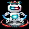 Kids Dancing Robot Toy With Music LED Ligh Electronic Space Walking Rotating Robot Fun Toy For Toddlers Boys Girls Birthday Gift 6
