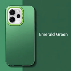 Coque de téléphone shockproof mate améliorée avec texture métallique - Coque en hard armor