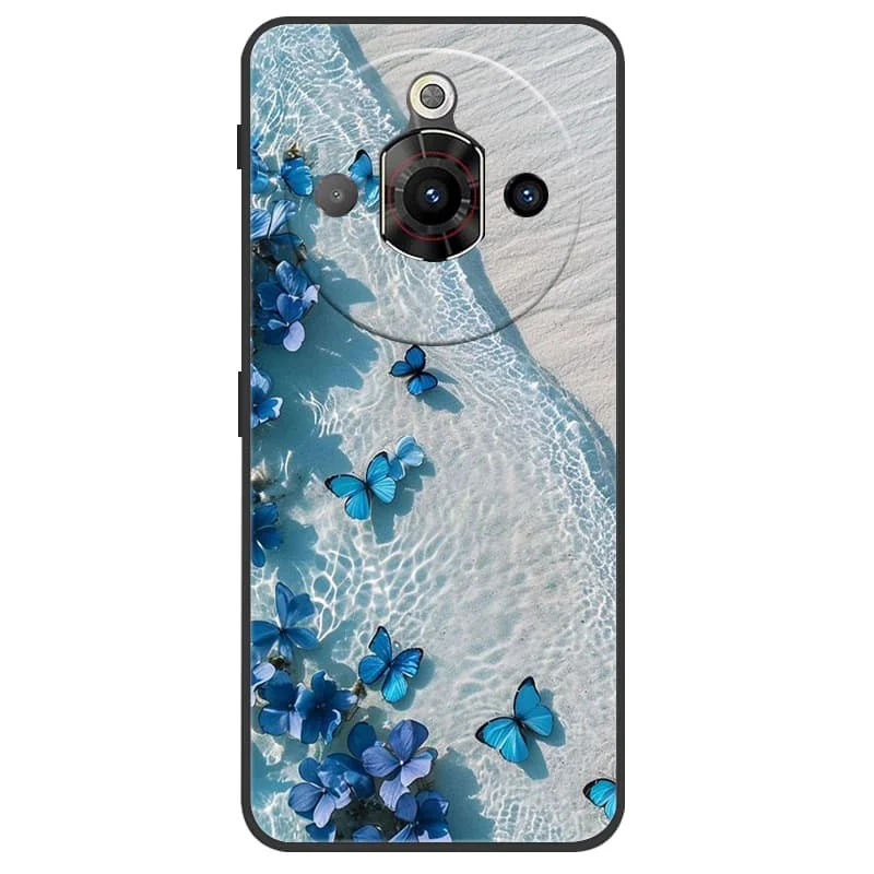 Cute Fashion Black Silicone Soft Phone Case - Shockproof Back Cover Shell