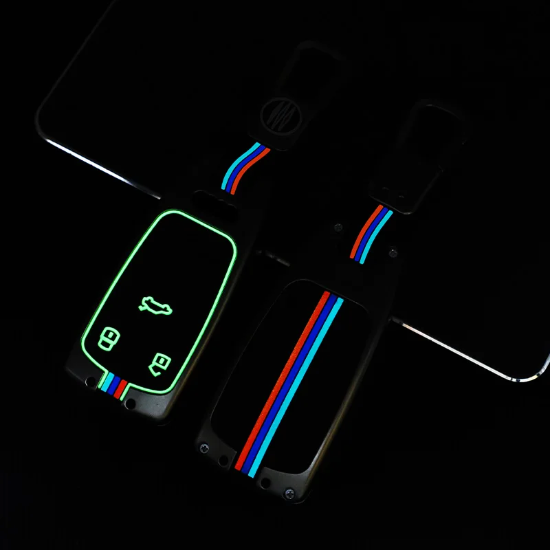 Custodia/cover per Chiave/telecomando in metallo Audi A4 B9 A5 A6L A6 S4 S5 S7 8W Q7 4M Q5 TT TTS RS Coupe accessori per lo Styling - S334a1d36aa184d509453bd84e60e4c8bw