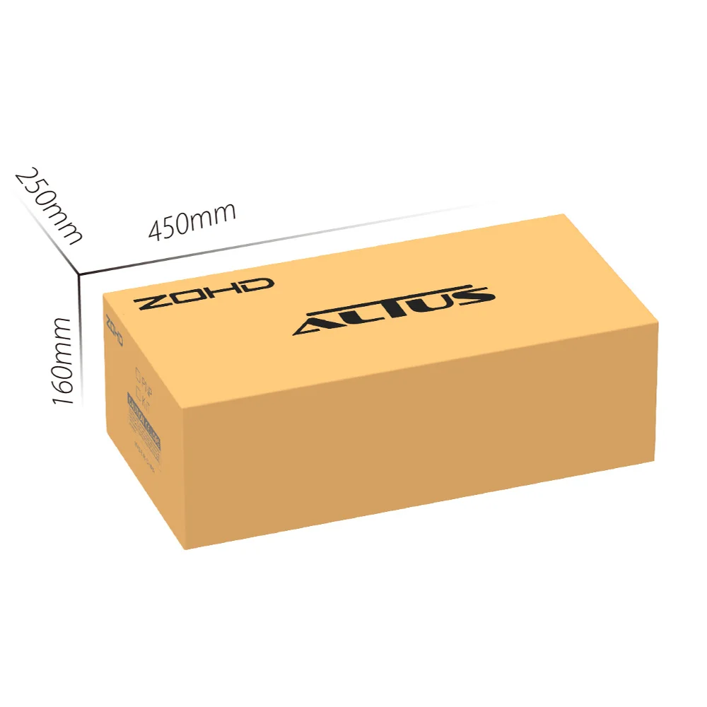 ZOHD Altus 980mm Wingspan Twin Motor V-Tail EPP FPV RC Airplane KIT/PNP Reserved VTOL Capability Compatible GoPro/DJI/Runcam HD 6