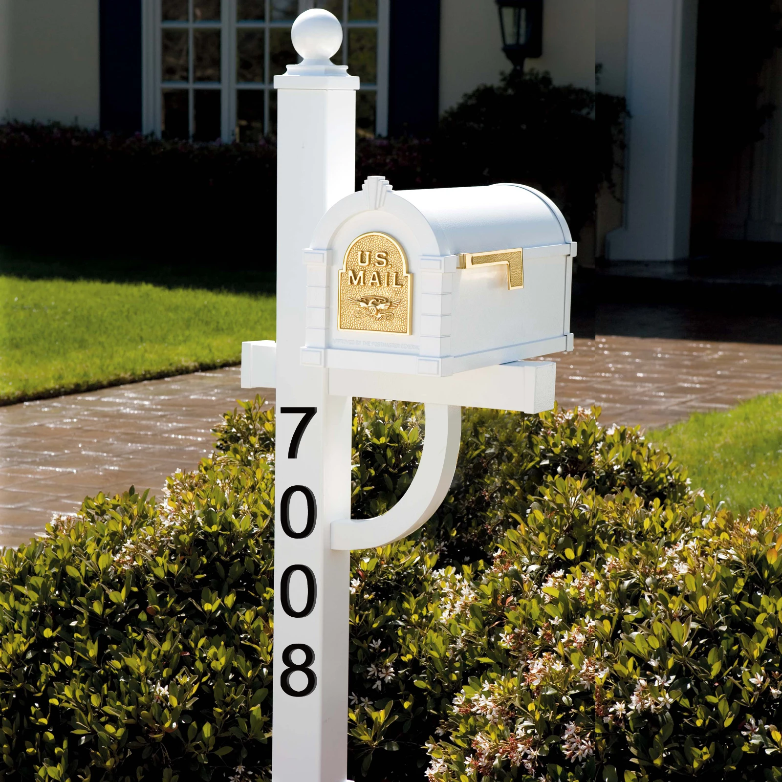 Self Adhesive Numbers Sticker 10.5cm 0 To 9 Acrylic Numeral Door Plate Sign For Home Mailbox Hotel Address Door Label