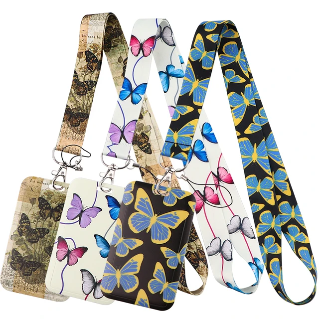  WONDERFUL FLOWER Lanyards for ID Badges, Lanyards for