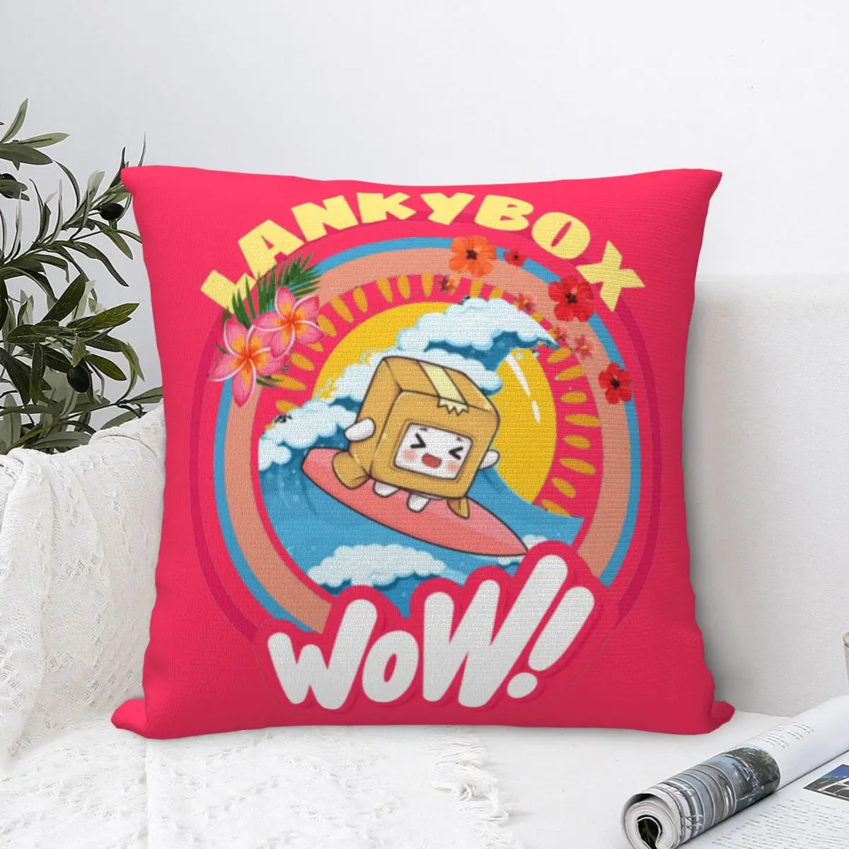 Box Australia Lankybox Game Cuscini Copricuscino Per Divano Fodere Per Cuscini Personalizzate