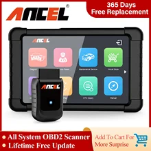 

ANCEL X5 OBD2 Scanner WIFI Automotive Scanner IMMO EPB DPF Battery Test Reset OBD2 Scanner Diagnostic Tools with Multi-language