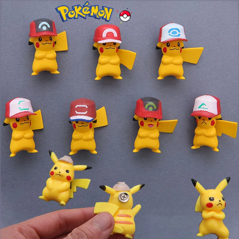 

Магниты на холодильник в стиле аниме Pokemon GO, милые фигурки Пикачу, 3D магниты на холодильник, Детские канцелярские принадлежности, магнитные наклейки, рождественские игрушки, подарки
