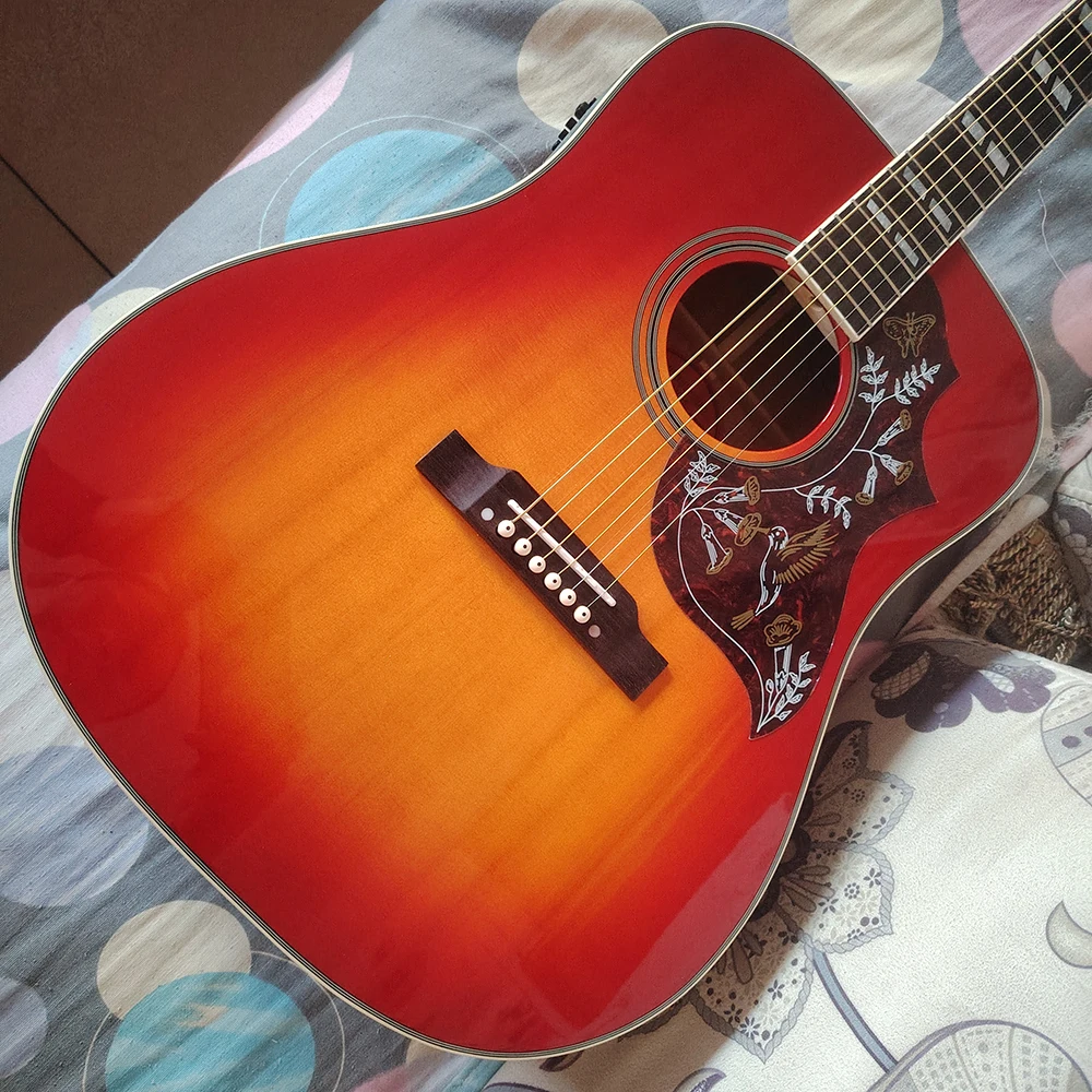HUM-MING-BIRD Guitar Dove Pro Dove Electric Box Folk Electric Acoustic Guitar