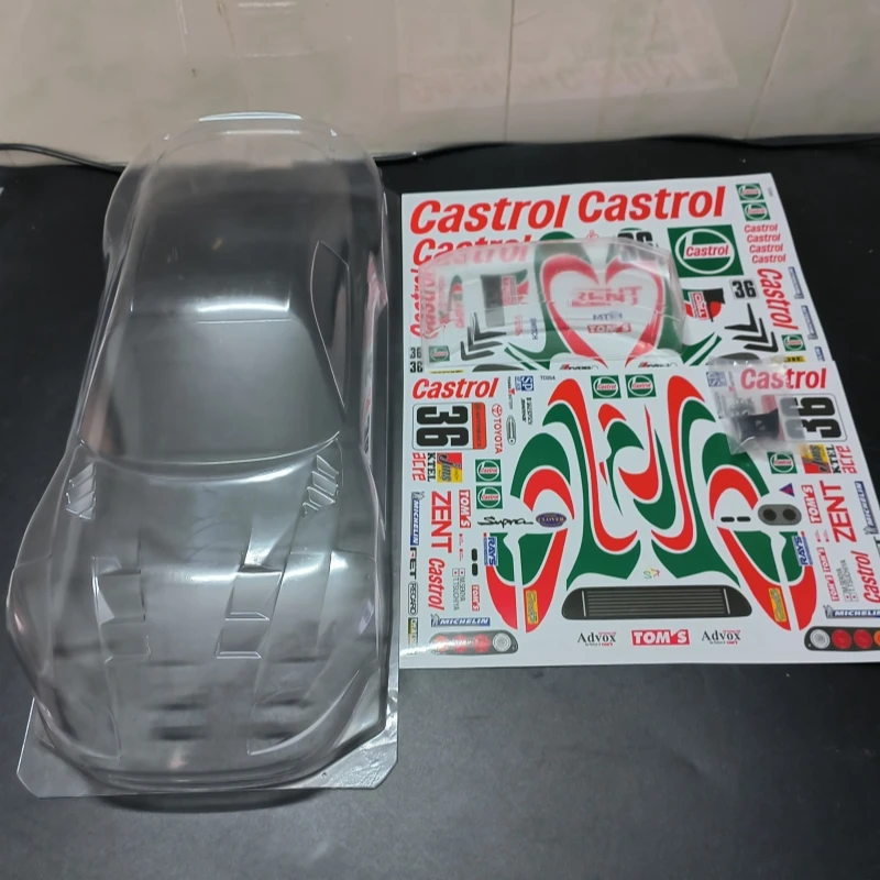 TC054 1/10 Supra 2000 RC Drift Body Shell, 190mm width