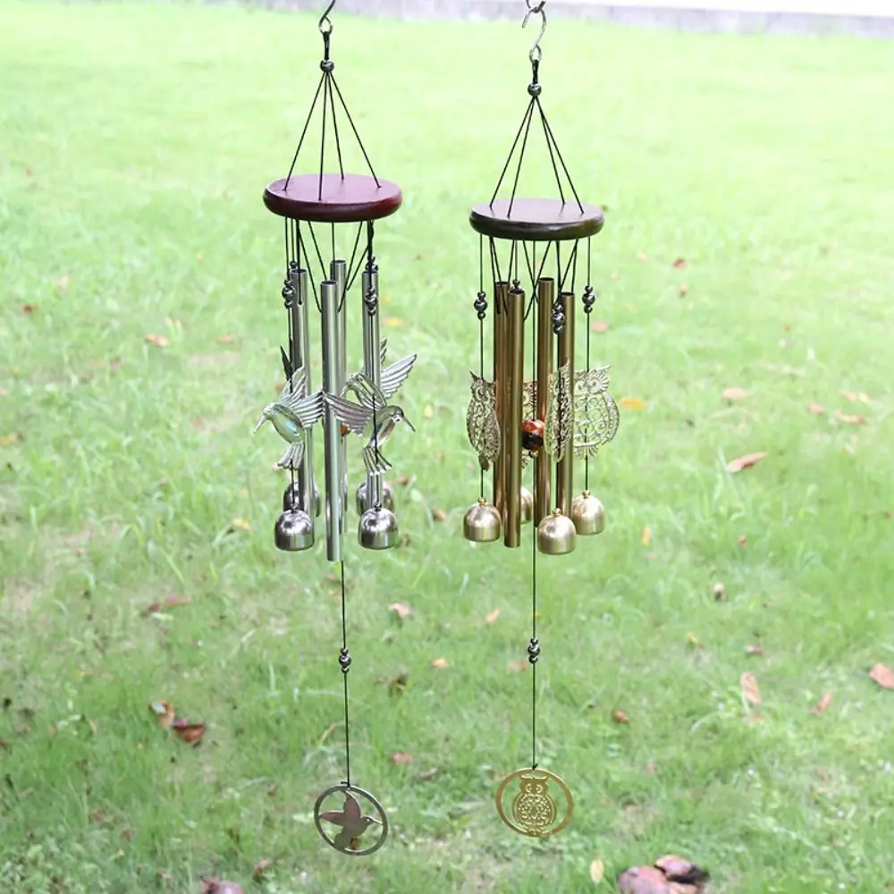 Large Wind Chimes Bells Copper Tubes Wind Chimes Door Hanging Ornament Home Decoration Outdoor Yard Garden Home Decor