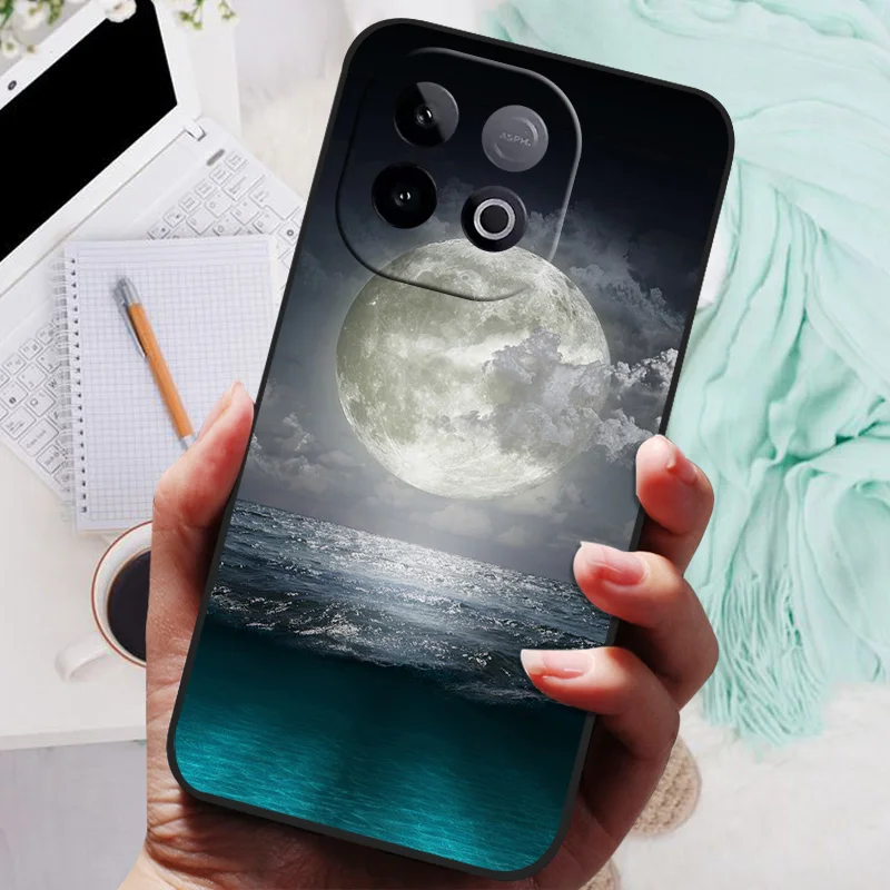Premium Silicon Back Cover Phone Case with Soft Bumper Coque