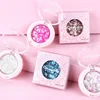 Cheapest Face Eye Highlight Powder Eyeshadow Palette Shining Sequins Pentagram Moon Diamond Fragment Eye Shadow TSLM1 5