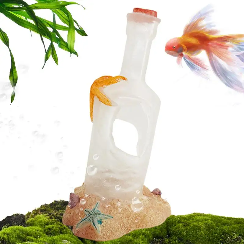 Ornamenti Per Acquario Decorazione Per Bottiglia D'Acquario Ornamenti Per Acquario Per Acquario Acquario Betta Fish Tank 180 Caratteri