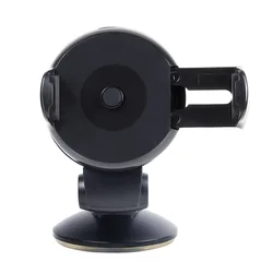 Enhanced Universal Car Phone Mount for Windshield - Secure Smartphone Holder (Black)