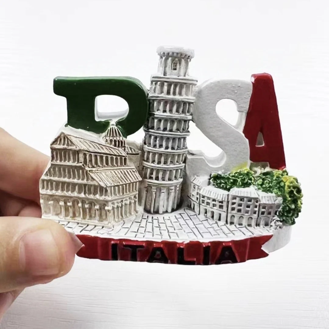 Resin 3D Fridge Magnets Europe Italy Napoli Roma Pisa Verona Otrant Aiberobello Tourism Souvenir Refrigerator Sticker magnetic fridge magnets,magnetic sticker,magnetic fridge stickers,refrigerator decor
