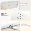 24W USB Rechargeable UV LED Lamp for Gel Nails,Mini Nail Dryer UV Light for Nails,UV Lamp for Resin Curing 2