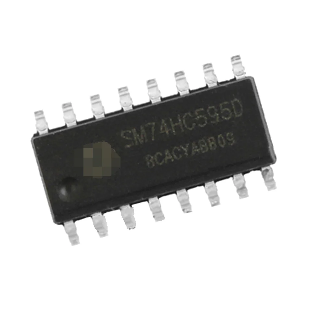 

New for 20 Pcs SM74HC595D 74HC595 74HC595D SN74HC595D SOP-16 SMD IC Chip