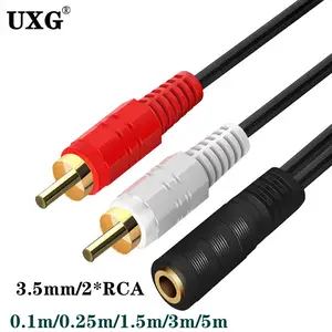 Prodacom :: CABLE AUDIO 3.5 MM JACK TO RCA FEMALE AGI-1137