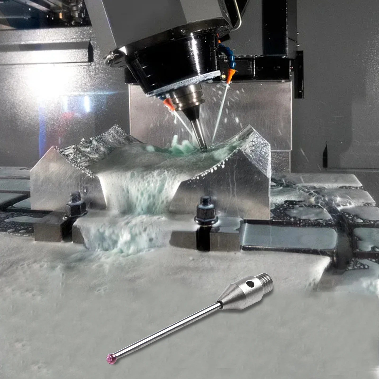 For EDM Processes Micrometer Probe CMM Styli For Precision Measurement EDM Processes Fine Surfaces Lightweight 2