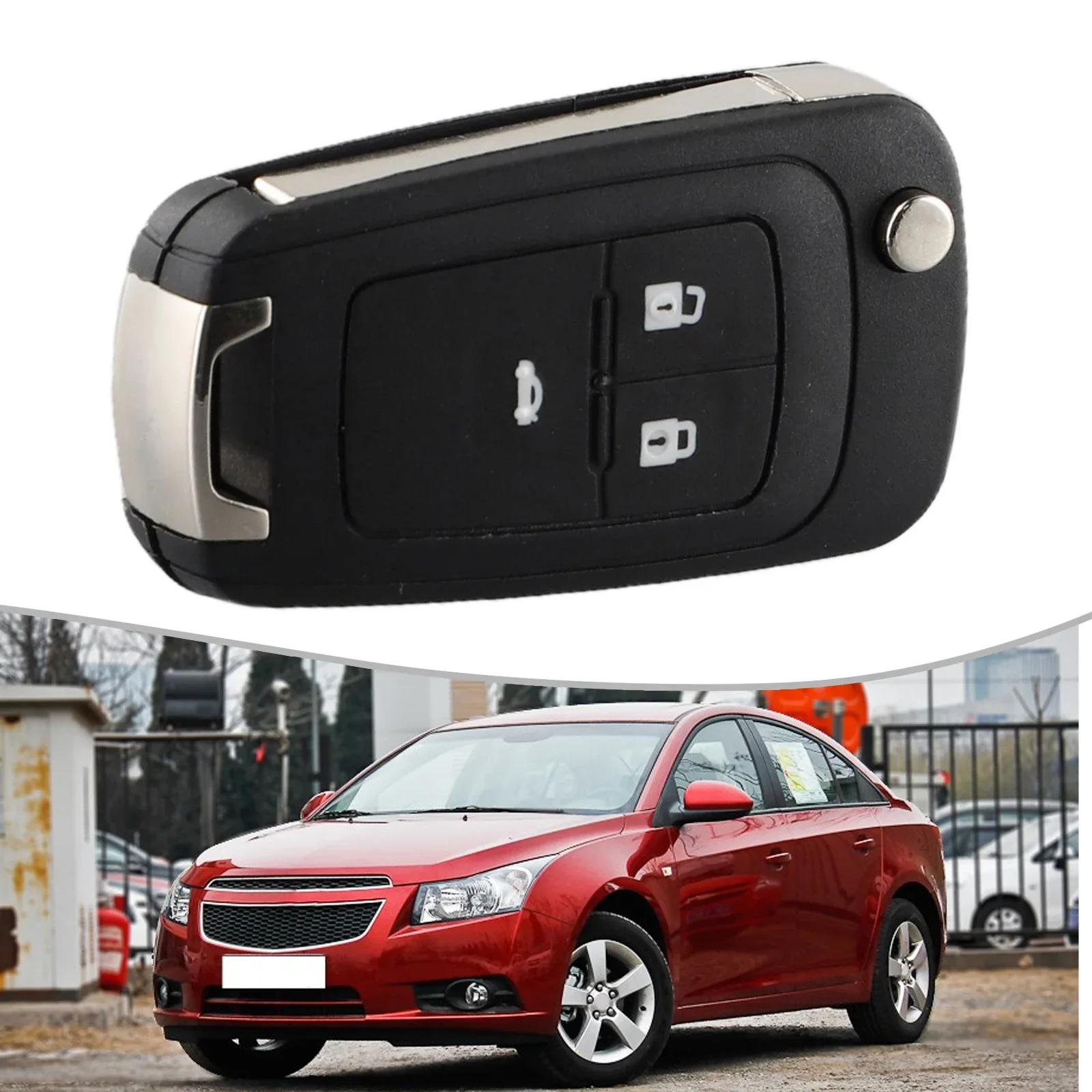 1pcs For Chevrolet For Cruze Sparks Orlando Car Remote Key Case Cover 2/3Buttons Key Fob Cove Case key case car key shell key cover fob cover key fob replacement
