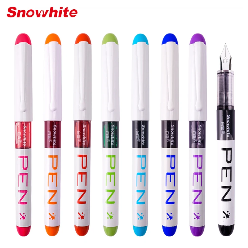 Quick-Dry Smooth Fountain Pens for Drawing and Writing, Ideal for Office and School Supplies