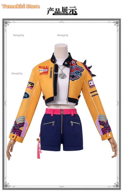 Huntrix Golden Kpop Chasseurs De D&eacute;mons Rumi Mira Zoey Cosplay Costume