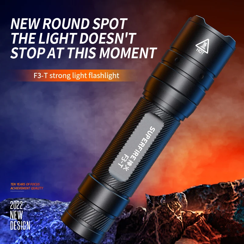 Super Fire Led Flashlight Superfire Flashlight Camping Lighting