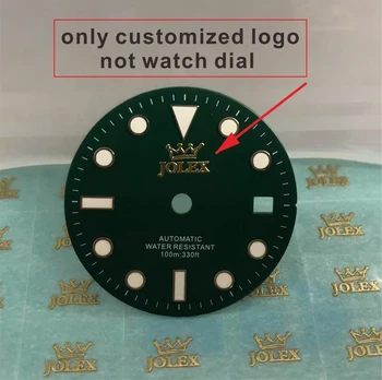 Custom Metal Watch Dial Logo Sticker 1