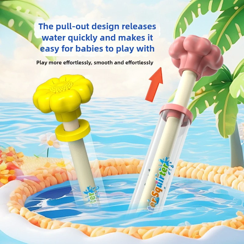 Fireworks Spray Water Pull-Back Water Gun Outdoor Splash Games for Pool Lawn Activities Kids Summer Interactive Water Spray Toys Best Sellers In Toys & Games