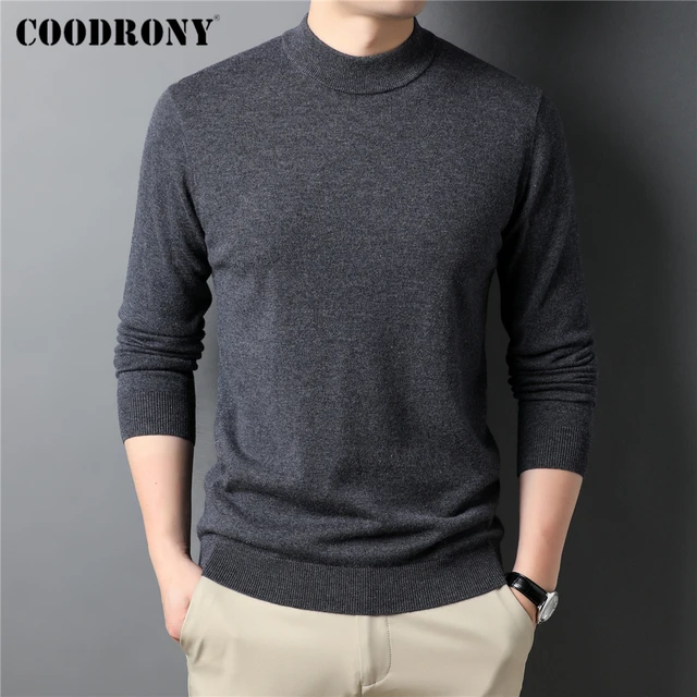 Coodrony Sweater Lana Cashmere  Coodrony Cashmere Sweater Hombres-Invierno  Grueso Cálido-Aliexpress