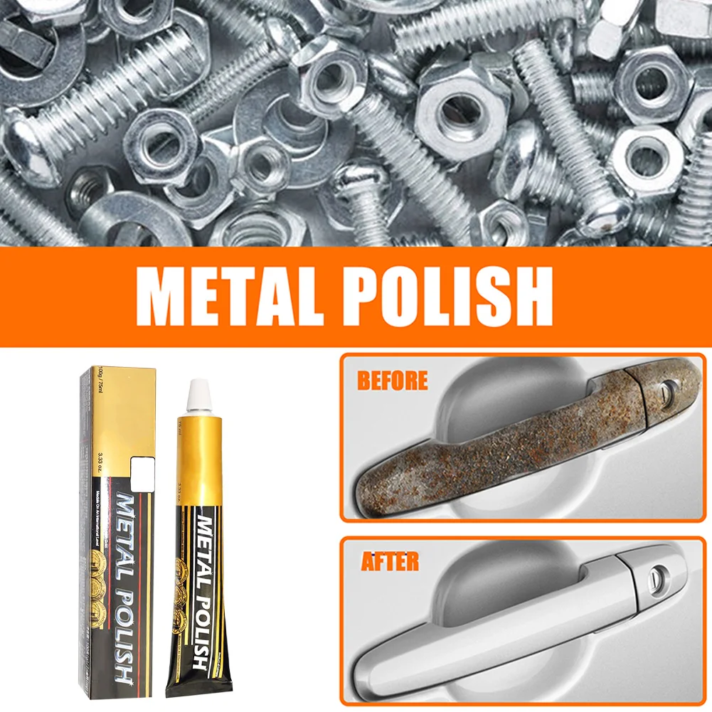 

100g/150g Metal Polish Paste Caring Agent for Cars Watch Mirror Wax Grinding Polishing Paste Wax Metalworking Metal Tools