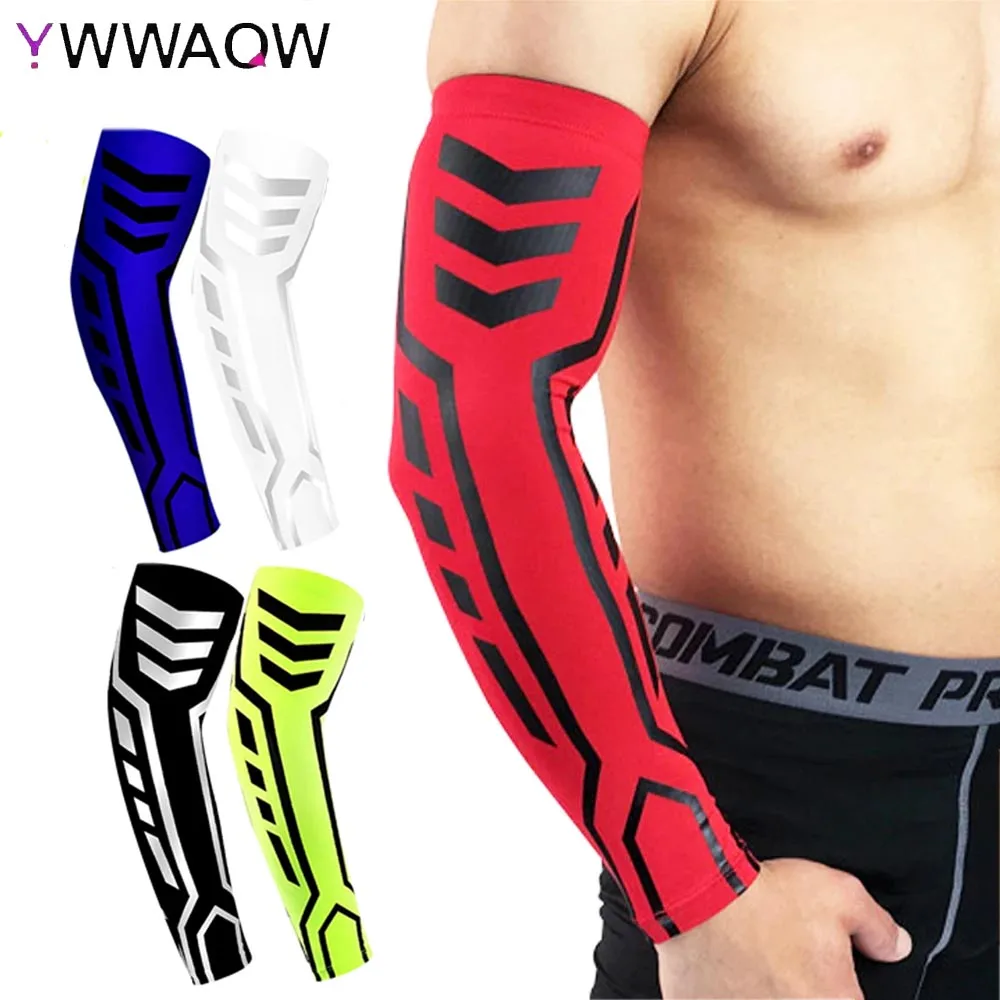 Sun Protection Arm Sleeves 1PC Sports Arm Compression Sleeve