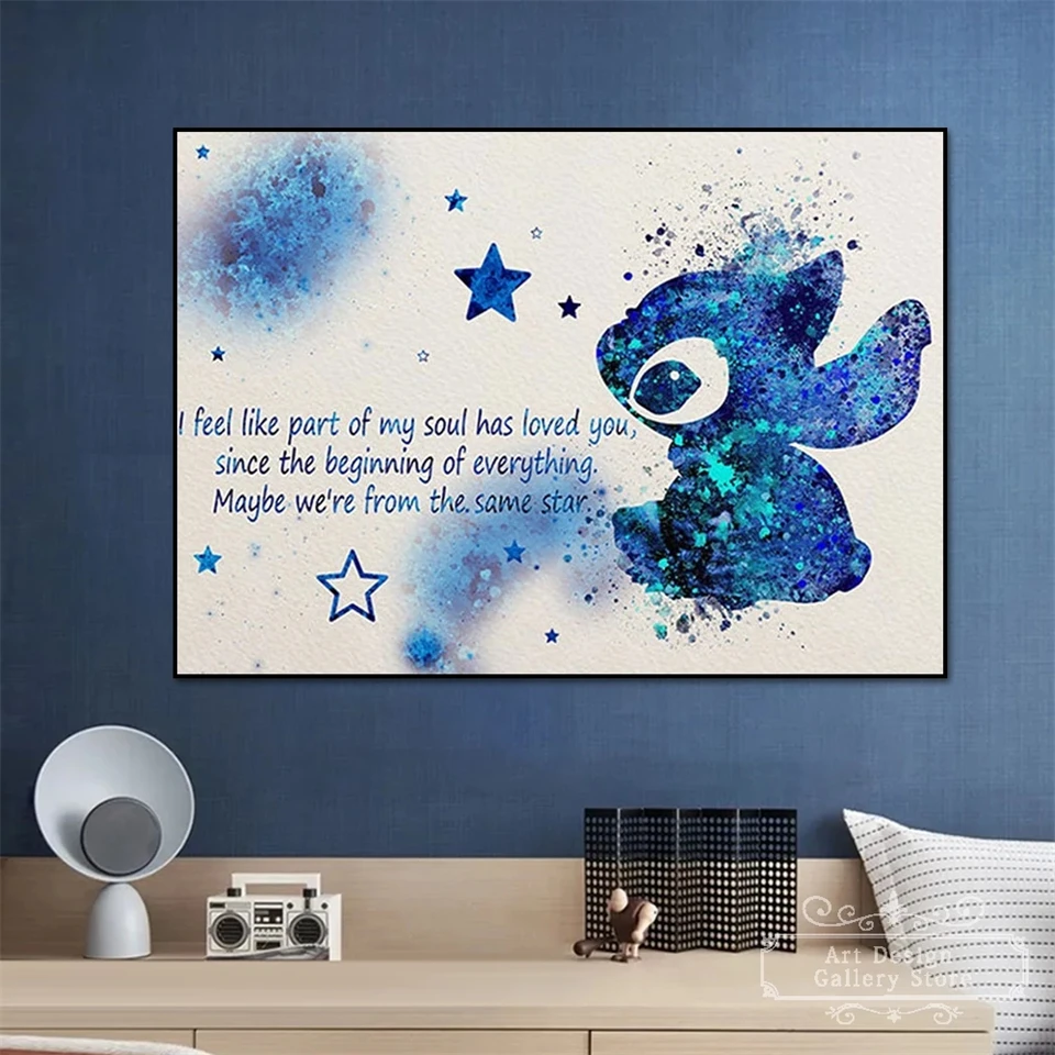 Disney Diamond Painting Stitch 5D Full Round Diamond Mosaic Embroidery DIY  Cartoon Picture Cross Stitch Art Home Decoration Gift XI-1013 20x20cm