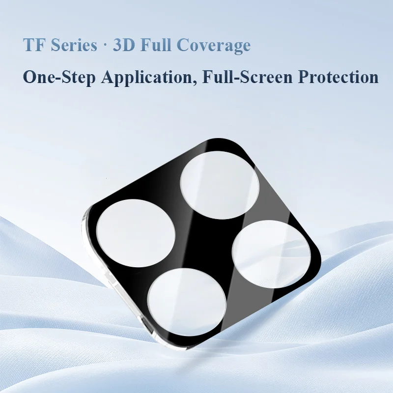 Lereach Tempered Glass Camera Lens Protector - Scratch Resistant & High Transparency