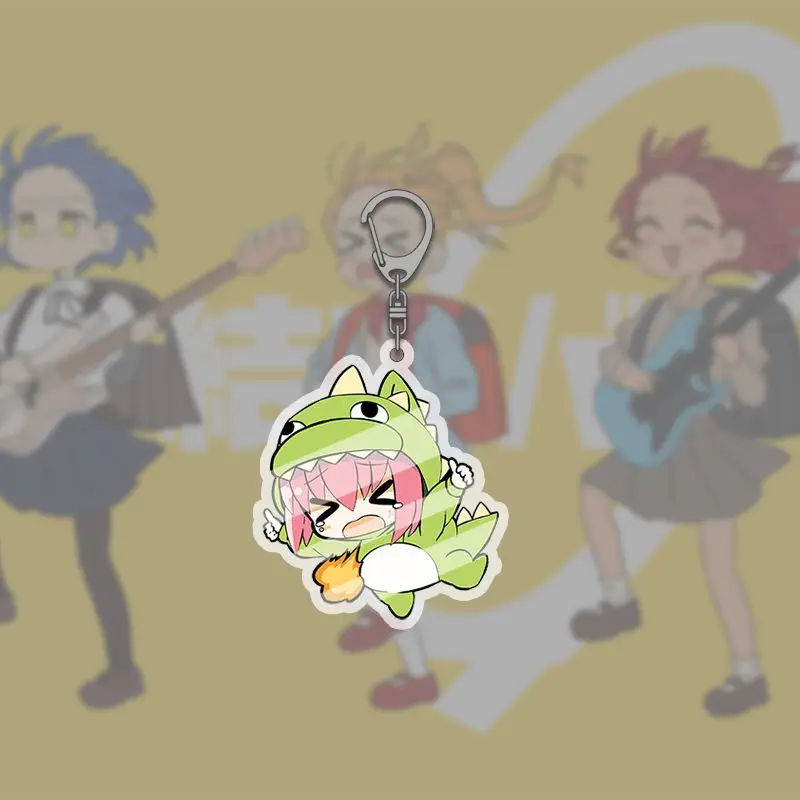 Charming BOCCHI THE ROCK Acrylic Keychain Keyring Strap