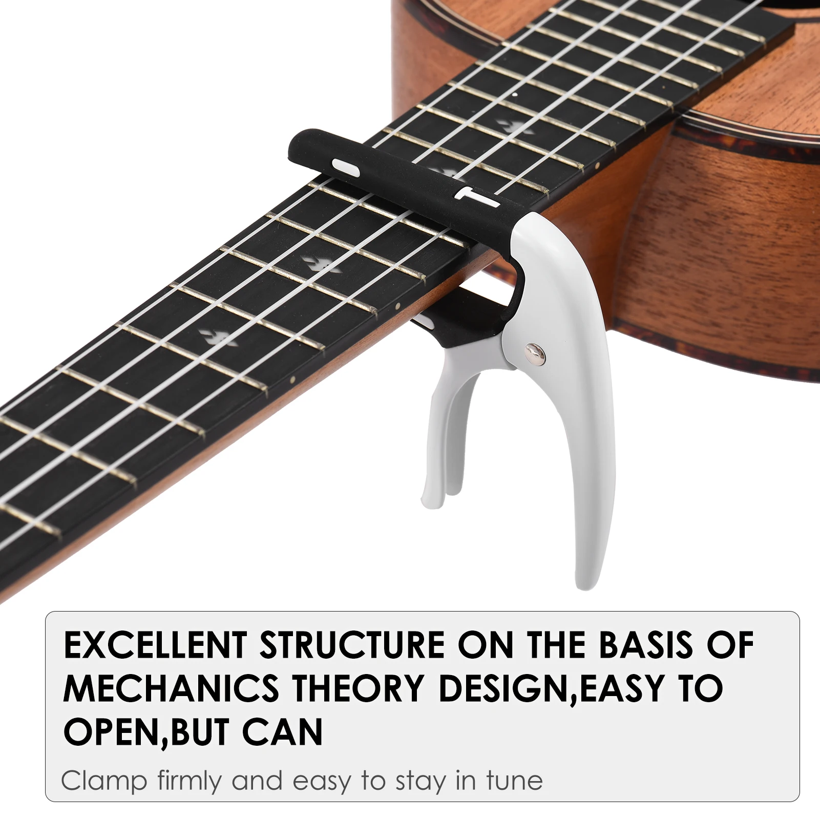 

Portable Zinc Alloy Guitar Capo Professional Guitar Tone Changer with Guitar Pick Acoustic Electric Guitars Ukulele Mandolin