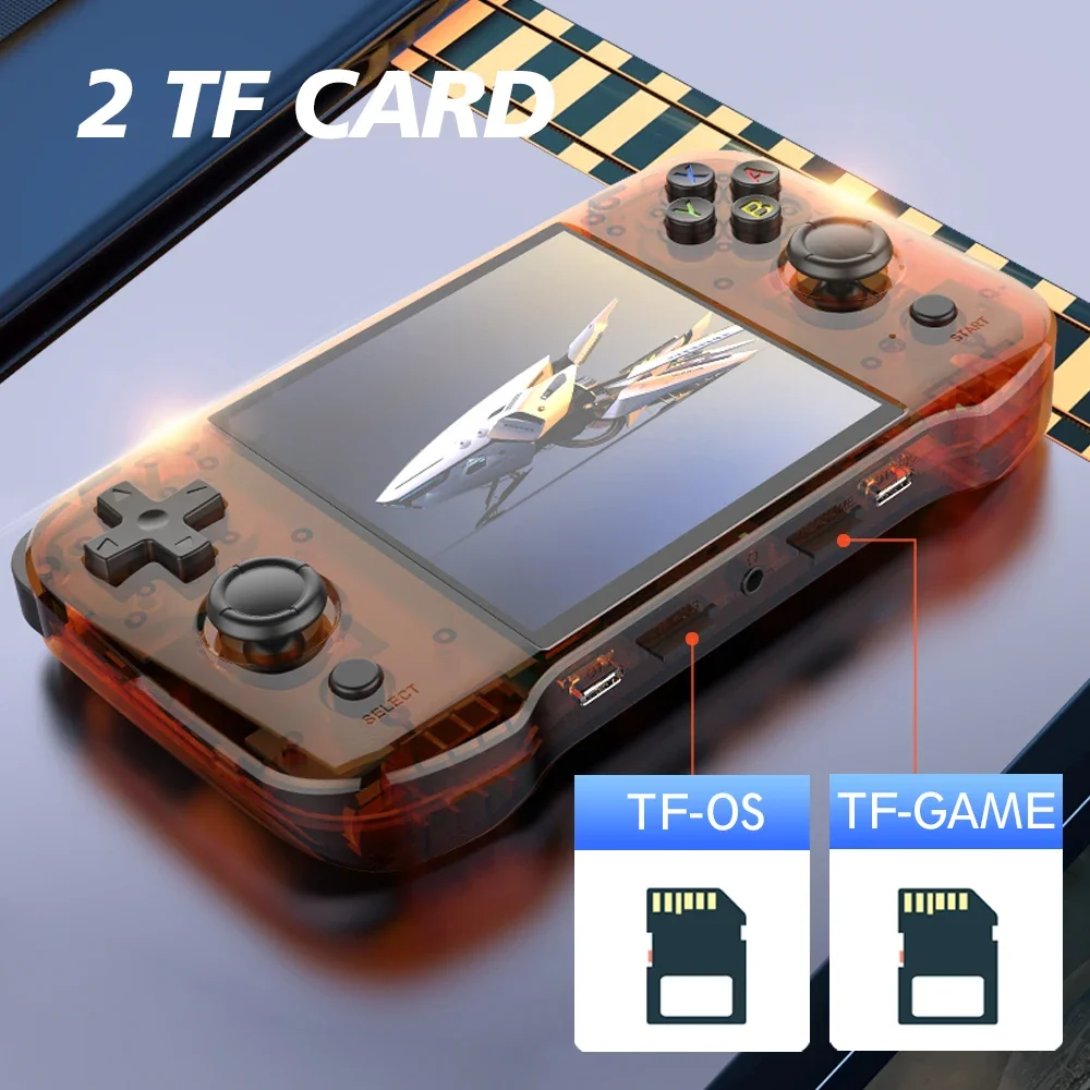 BOYHOM R46S Retro Handheld Game Console Linux System 4.0inch IPS