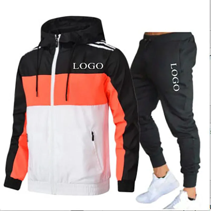 Your Own Design Brand Logo/Picture Personalized Custom Anywhere Men Women DIY Jacket set Fashion New