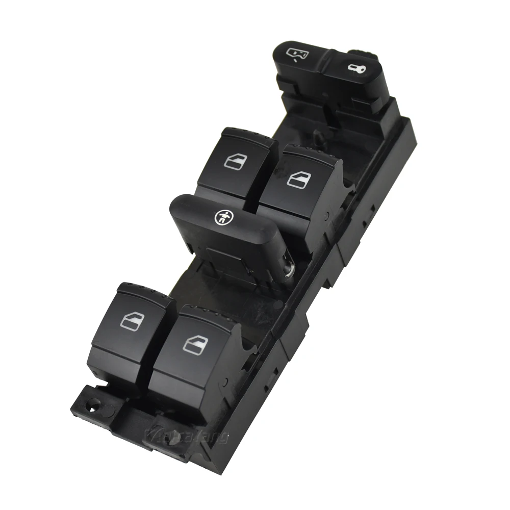 Fast Delivery Power Window Master Switch With Red Backlight For Skoda