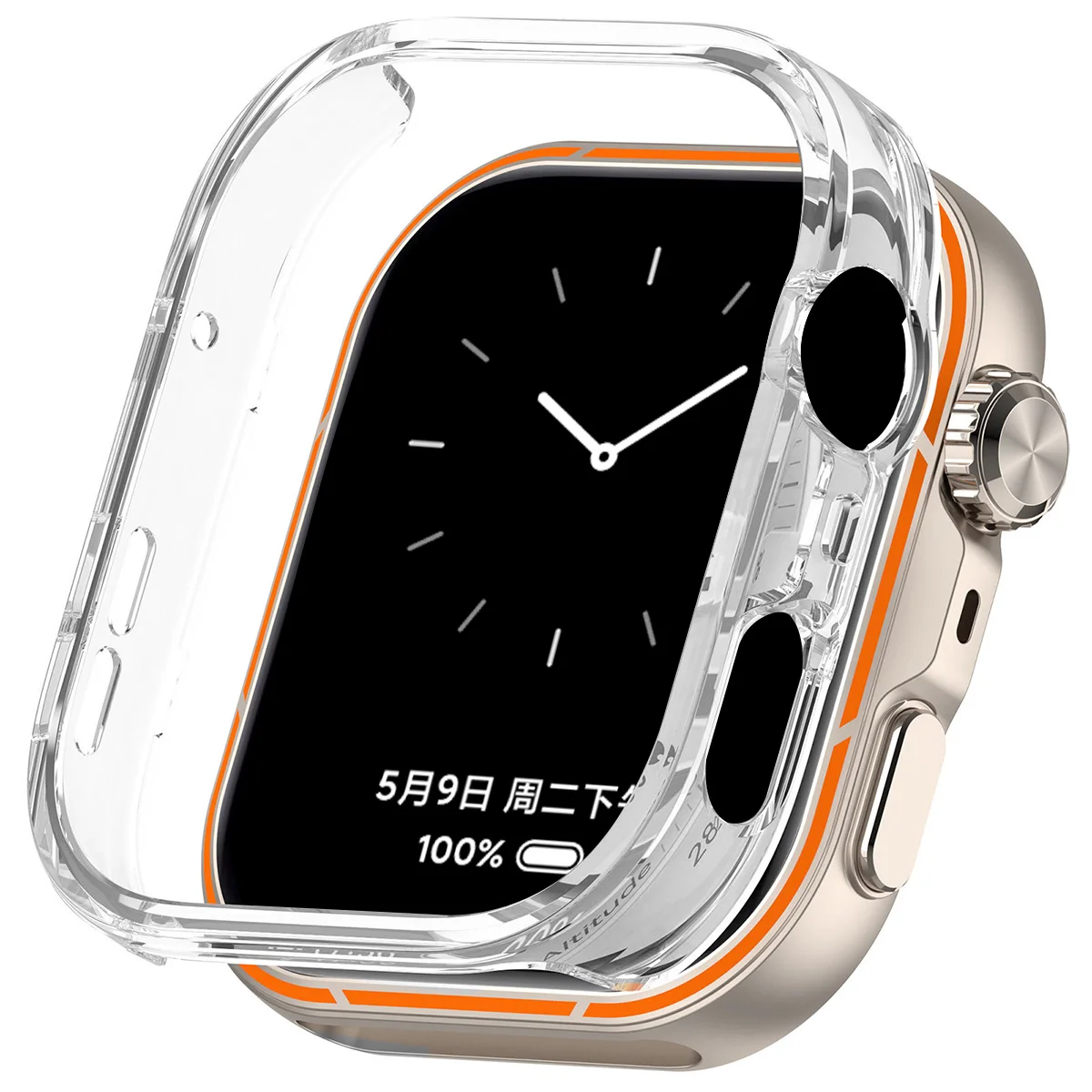 Sleek Hollow Out Protective Bumper Frame - Hard PC Case Cover