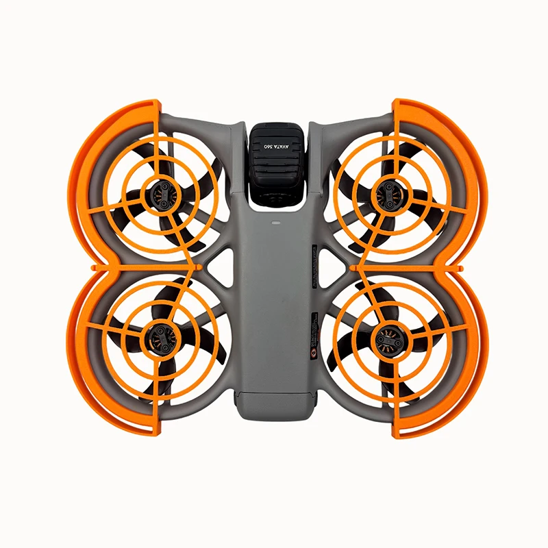 Lot de 4 Coques de Protection Antichoc pour Drone DJI Mini 3 Pro en vert clair, jaune clair et kaki foncé empilées.