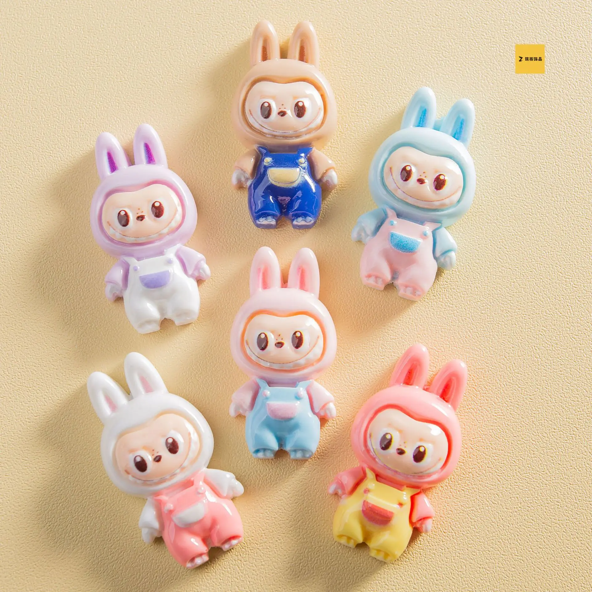 

5 шт., miniso sanrio, милые яркие аксессуары для рукоделия, изготовление ювелирных изделий своими руками, Мультяшные материалы ручной работы