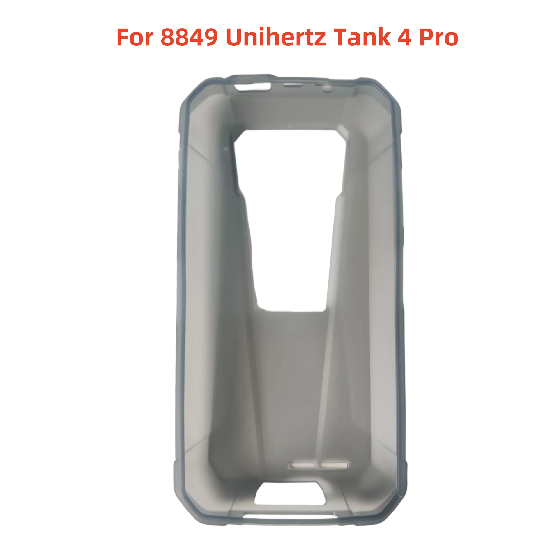 Premium Silicone Gel Phone Case - Soft Black Cover