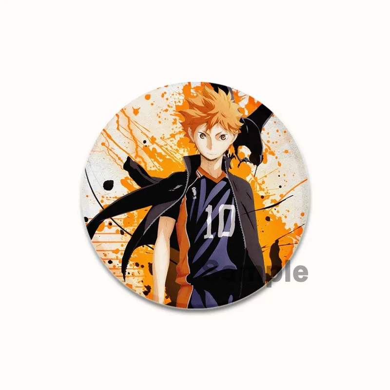 Pin Badges Anime Haikyuu, Chest Ornament Clothing