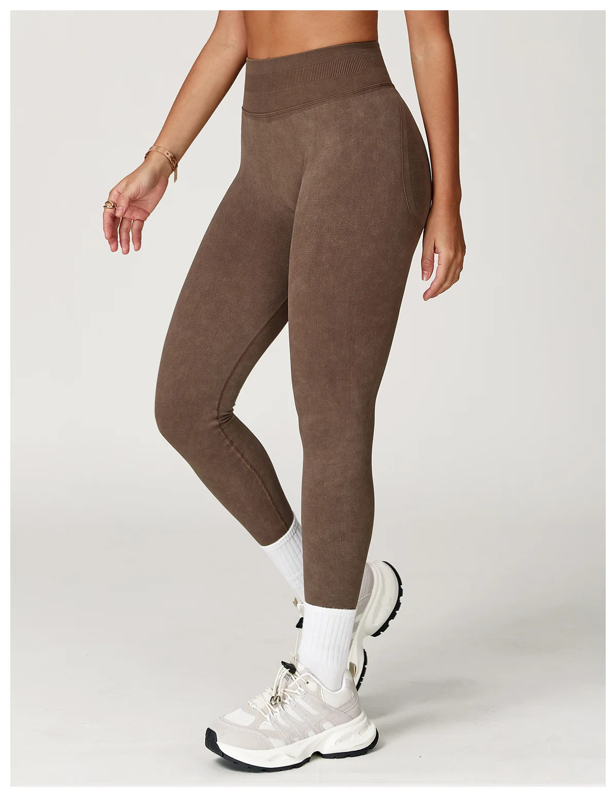 Custom LOGO Women's Seamless Sandblasting Yoga Pants High Waist Hip Lift Tight Running Sports Fitness Yoga Pants