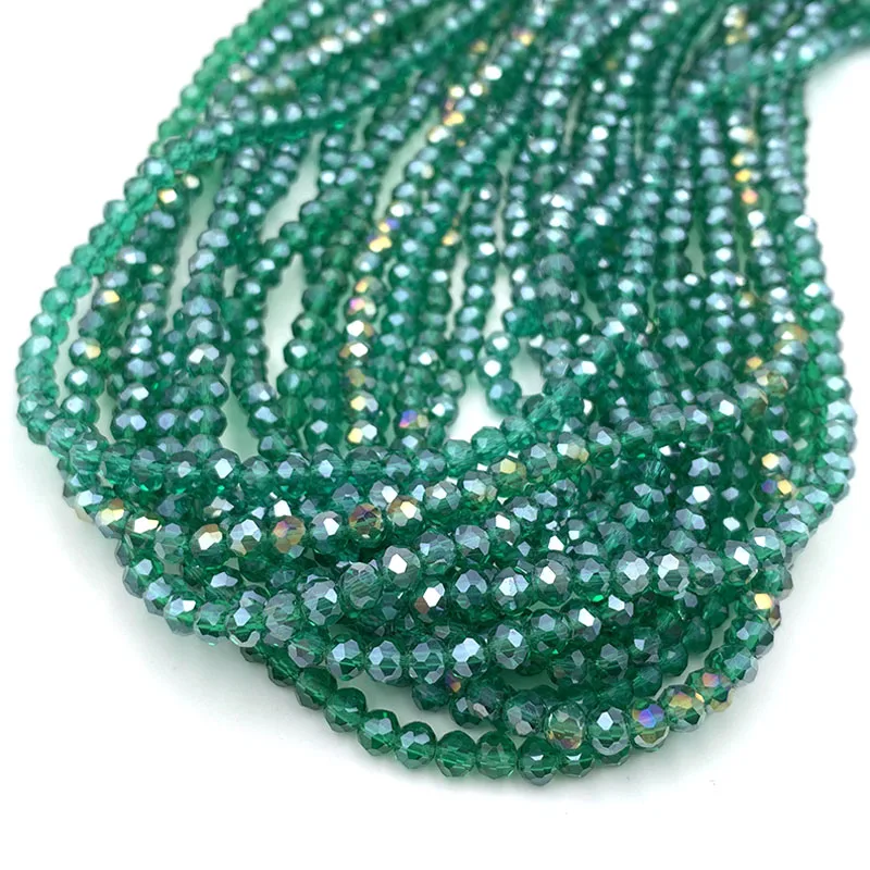 Faceted Crystal Spacer Beads 5
