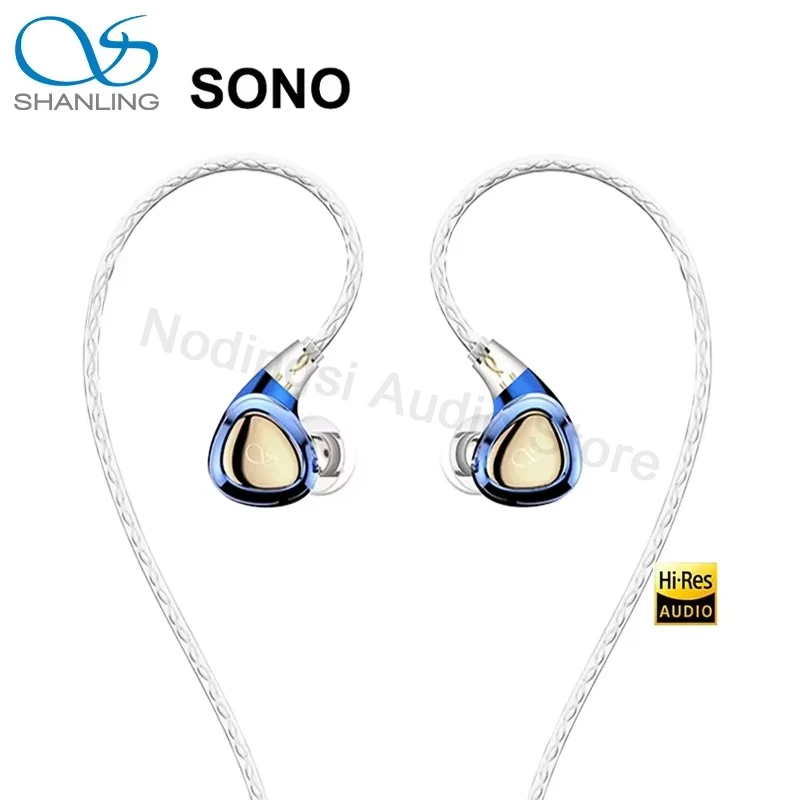 SHANLING SONO In-ear Headphones 2DD+1BA Triple Hybrid Driver In