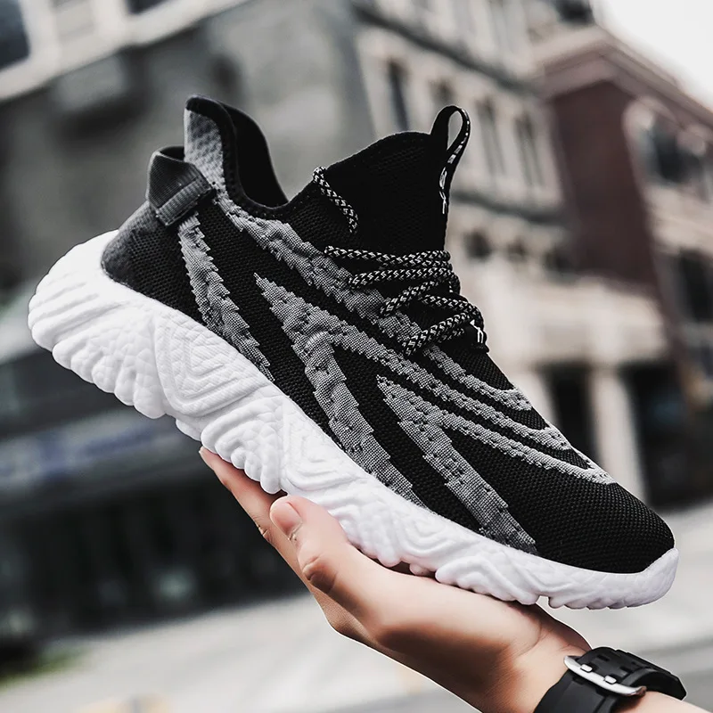 

Summer Mesh Men Shoes Breathable Sneakers Trendy Lightweight Big Size Man Tenis Shoes Zapatillas Hombre SY6-62