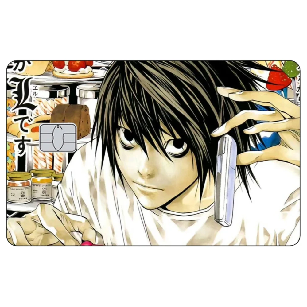 アニメデスノートクレジットカードスキンステッカー MisaMisa マット