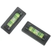 2pcs Magnetic Bubble Level With Magnetic Base 401712mm Double Line Indicator Level For Photo Frame Desk Measuring Tools 1