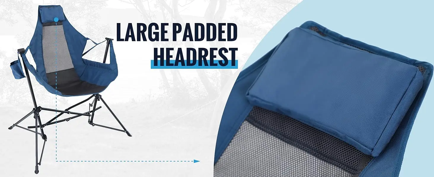 large padded headrest